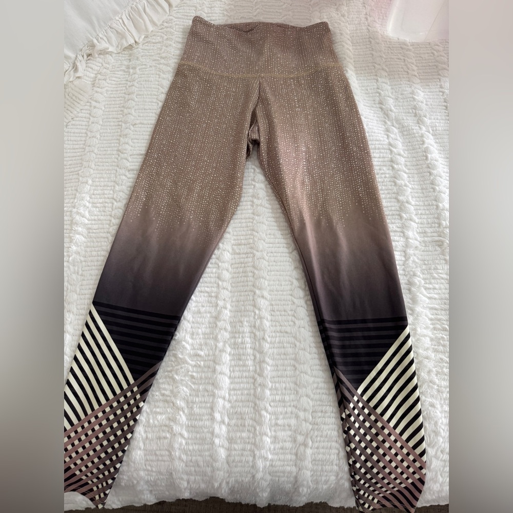 Onzie Ombre High-Waist Leggings with Metallic Dot Detail